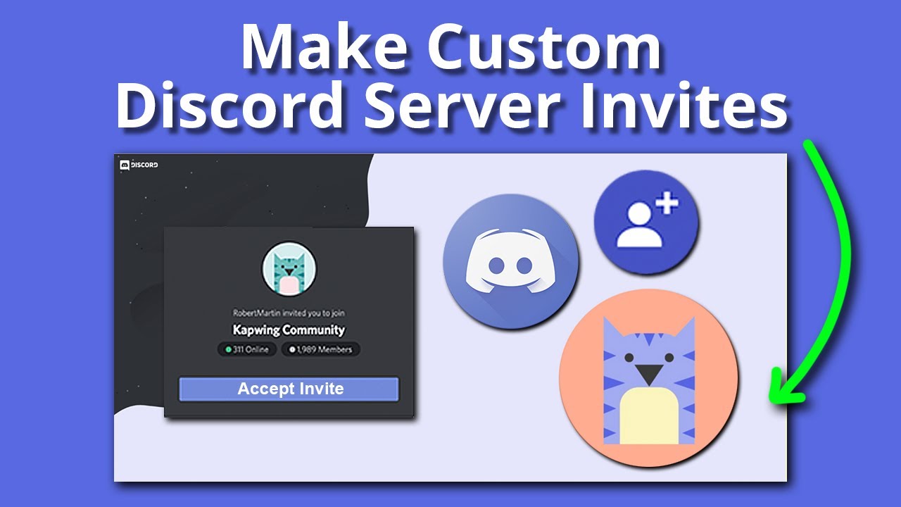 Custom Invite Link – Discord
