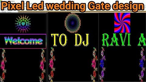 Pixel Led Gate Make  SWF Effect By LedEasy Software (5)