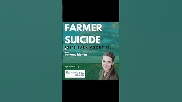 Farmer Suicide: Let’s Talk About It with Amy Monea | Full Episode Out Now | #agriculture #farming