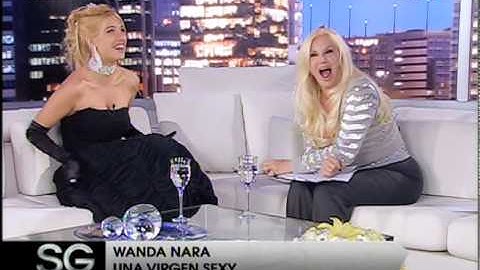 Wanda Nara habla de su virginidad - Susana Giménez 2007