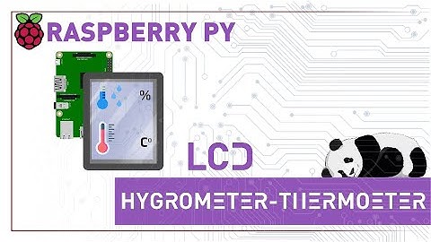 Create an LCD Hygrometer with Raspberry pi and python - Genius Panda