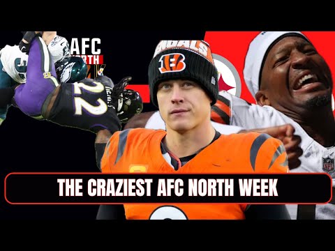 AFC NORTH HAD A CRAZY CRAZY WEEK