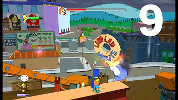 The Simpsons Game Part 9: Shadow of the colossal doughnut