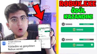 BEDAVA ROBUX veren TELEFON UYGULAMALARI !  gerçekten verdi  Roblox