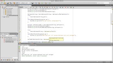 Java 8 Tutorial - 4 - Klasse Optional German