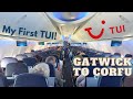 Trip Report | TUI 737 - Gatwick to Corfu | My first trip with TUI!