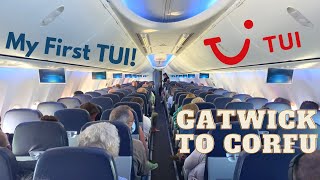 Trip Report | TUI 737 - Gatwick to Corfu | My first trip with TUI!