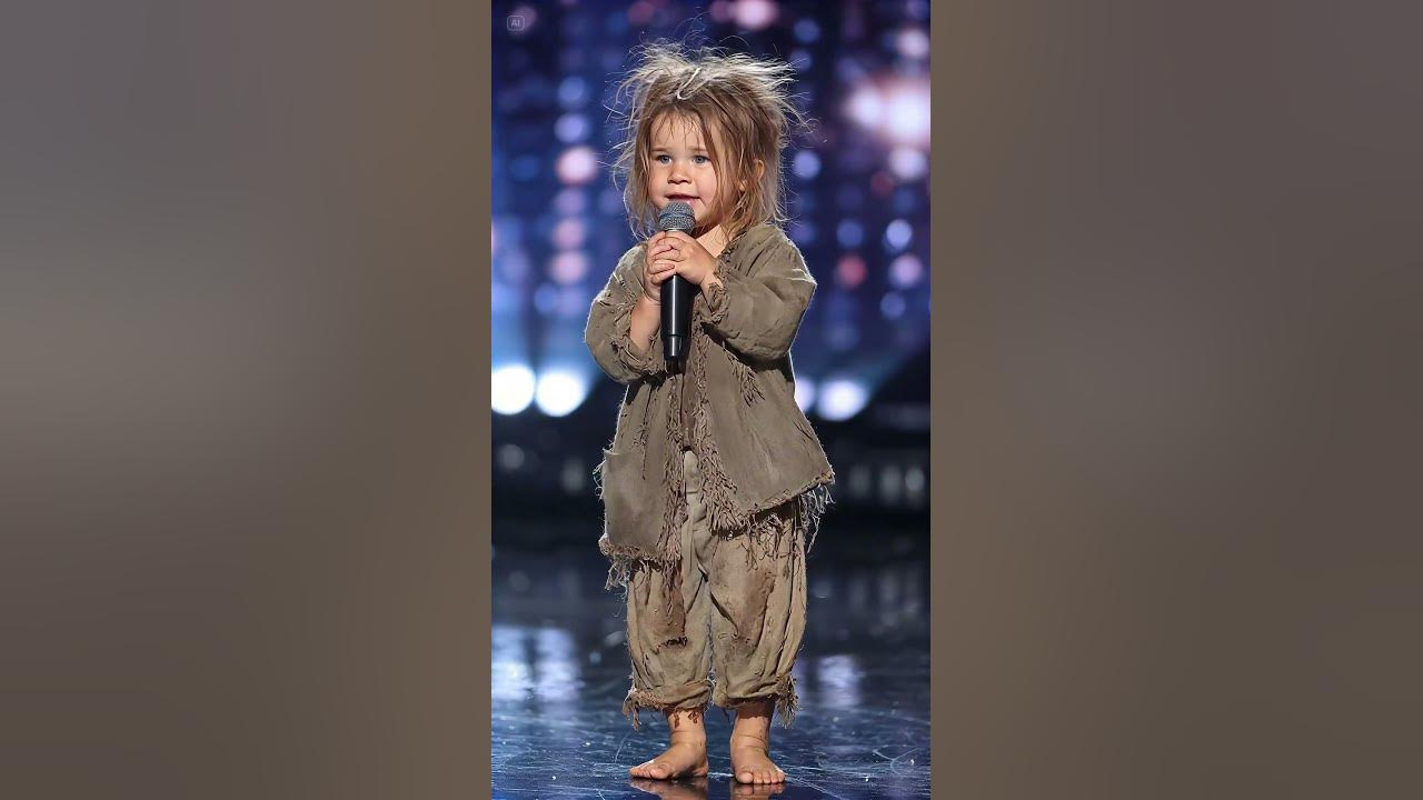 Disabled girl stuns AGT judges! When she sings, audience in tears #talent #agt #amen #shorts #sad