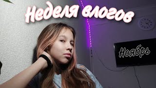 VLOG: Неделя влогов // Ноябрь 2022 // Minzakirova Zarina