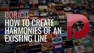 Dorico: How to create harmonies of an existing line