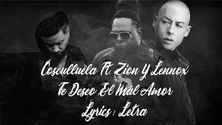 La Cancion Mas Triste de Zion y Lennox - Te Deseo El Mal Amor //LETRA-LYRICS//