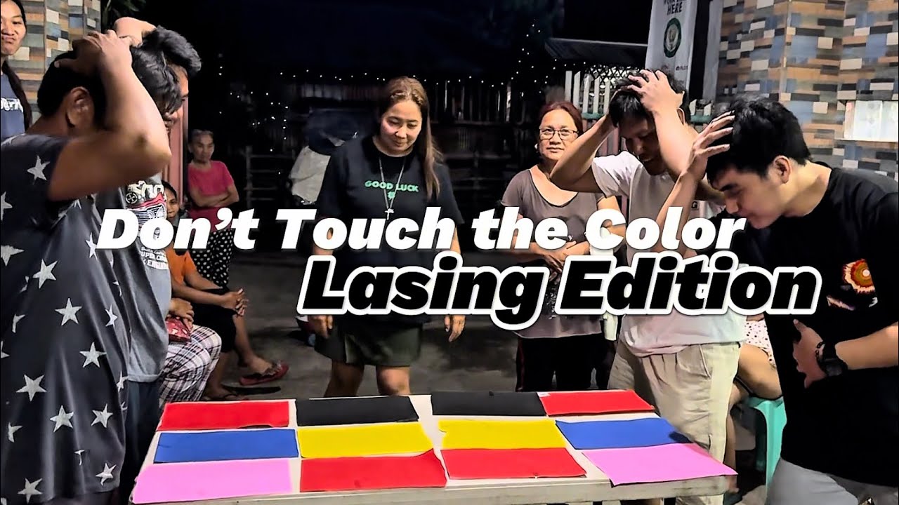 Lasing Pinoy DON’T TOUCH THE COLOR GAME : Lasing Edition | Larong Pinoy - YouTube