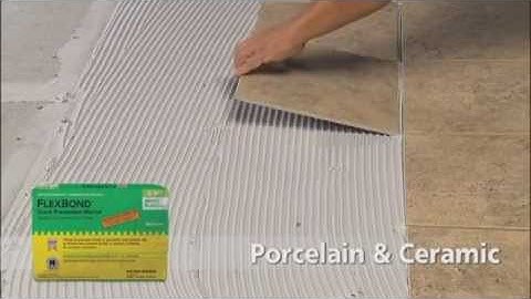 How to set tile from Custom Building Products