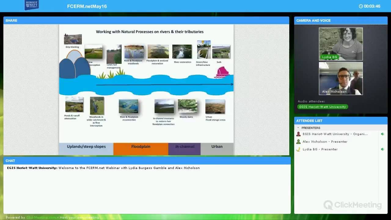How to model and map catchment processes when flood risk management planning