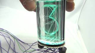 Self made prototype of an &quot;Nixie style&quot; Edge-Lit display