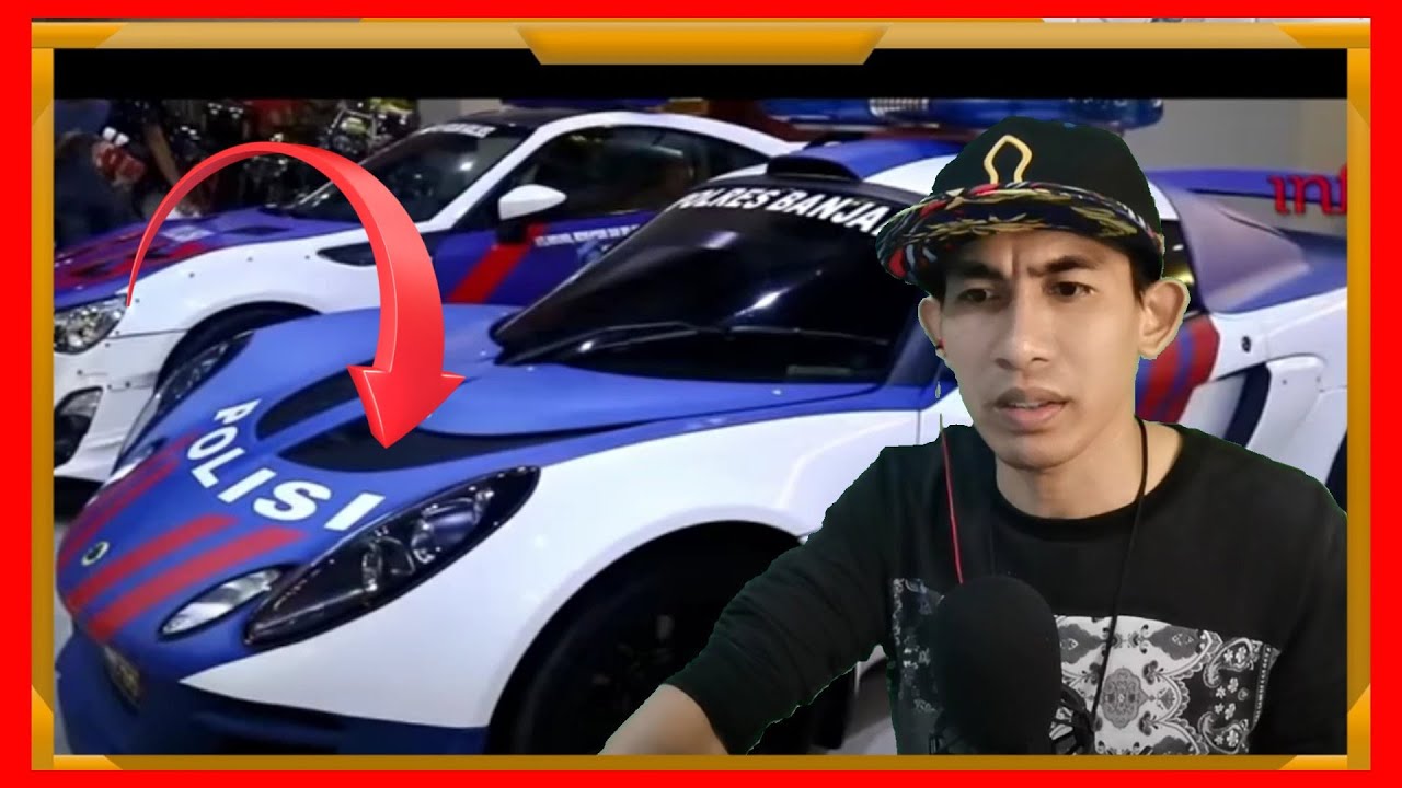KOLEKSI SUPER MOBIL POLISI INDONESIA-MALAYSIA REACTION