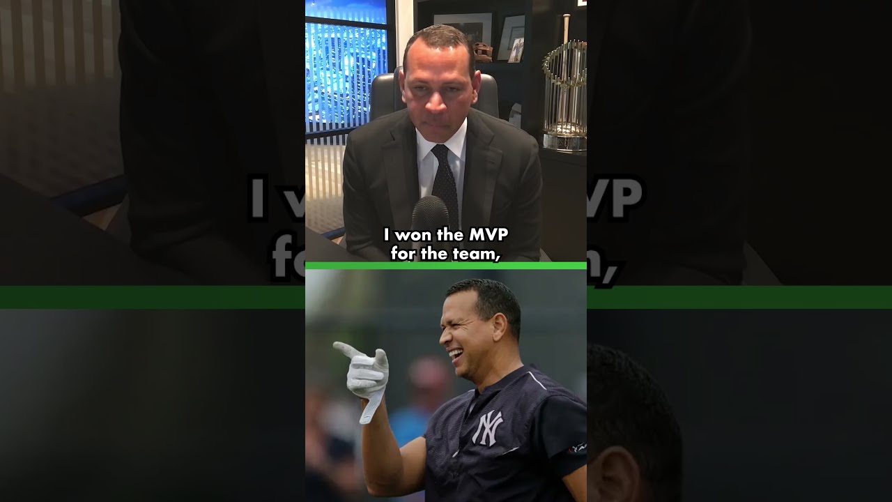 A Rod Why I Took PEDs 