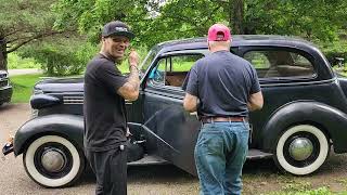 Just found a 1938 Chevy on the side of the road