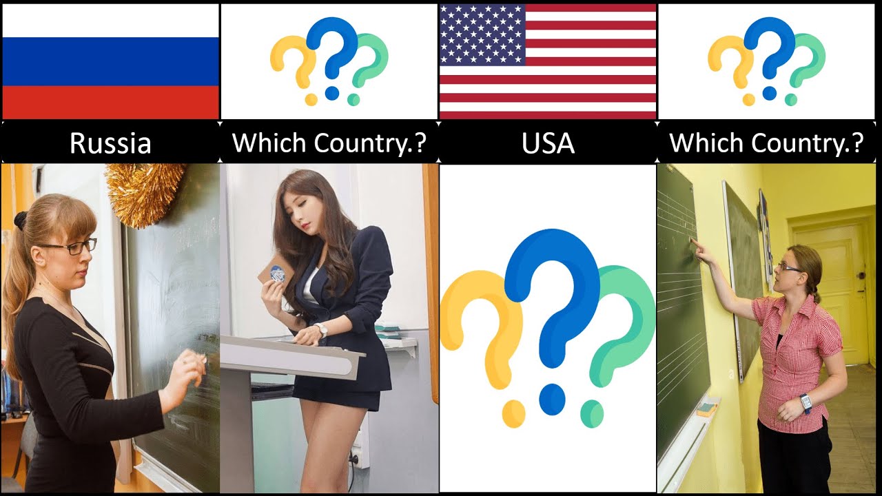 School Teachers From Different Countries || Data Field 2.O - YouTube