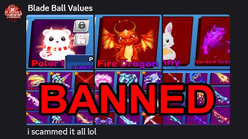 Exposing and Banning the Biggest Scammer in Blade Ball Trading