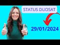 Status duosat  dia 29 de janeiro