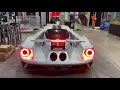 Silver Ford GT  2017-2020 Borla Exhaust .