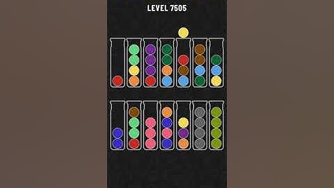 Ball Sort Puzzle Level 7505