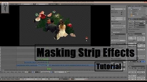 Blender VSE | Animate Masking Effect With Masking Strip | OBS & Paint | Tutorial