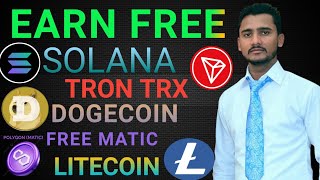 Earn Free Solana🔥Free Matic + TRX & Litecoin Earning Website | Crypto Airdrop | Solpick. io Withdraw
