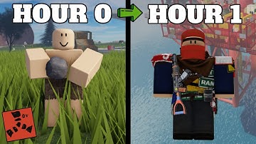 This NEW Roblox Rust Game is Really Fun - Rost Alpha