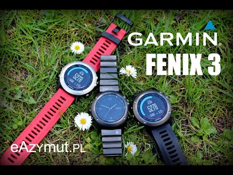 Wideo: Garmin Fenix 3 - Zegarki Turystyczne, Biegowe I Triathlonowe: Przegląd