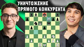 КАРУАНА РАЗНОСИТ СО ЗА 25 ХОДОВ! Партия Каруана — Со | Кубок Синкфилда 7 тур