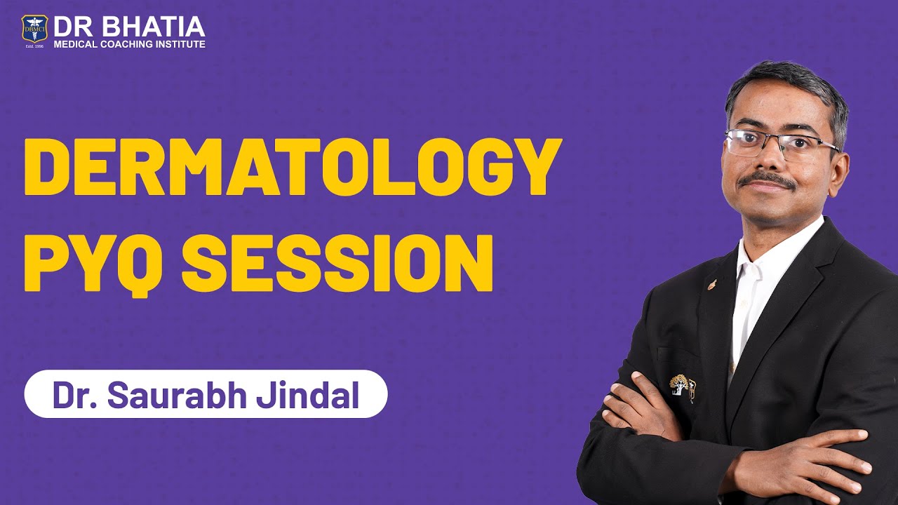 NEET PG PYQ Session of Dermatology || Dr. Saurabh Jindal || DBMCI || eGurukul