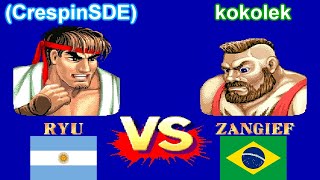 Street Fighter II': Champion Edition - (CrespinSDE) vs kokolek FT5