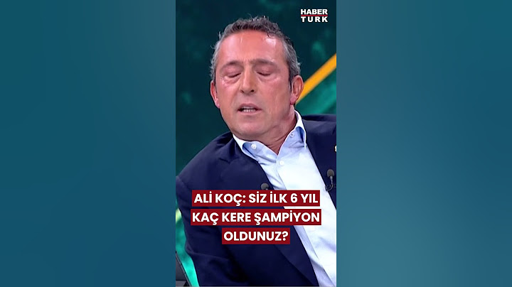 Ali Koç: Siz ilk 6 yıl kaç defa şampiyon oldunuz? #alikoç #azizyıldırım #fenerbahçe