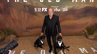 Jeff Bridges and canine co-stars Freya and Fury attend FX's "The Old Man" season 2 premiere in LA thumbnail