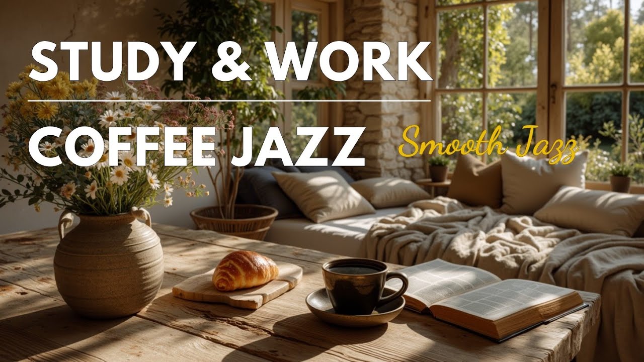 Relaxing Coffee Jazz Music for Study, Work & Calm - Cafe Ambient Sounds ...