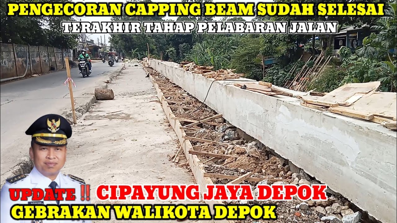 UPDATE TERBARU‼️ GEBRAKAN WALIKOTA DEPOK DI CIPAYUNG JAYA SUDAH SELESAI❗TERAKHIR PELABARAN JALAN