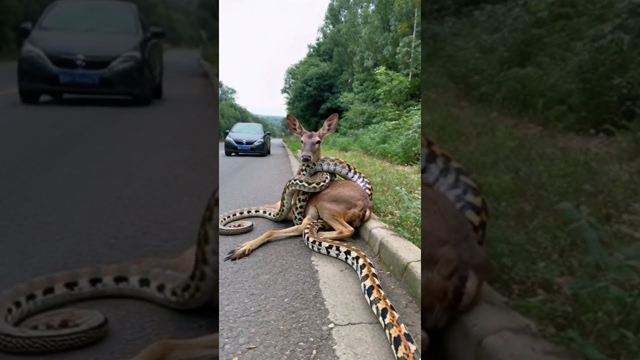 Unbelievable Scene Next To The Highway Youtubeshorts