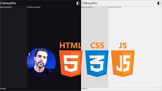 Mudar tema (claro/escuro) com html, css e javascript