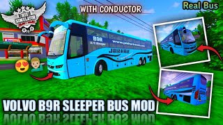 [bussid] VOLVO B9R SLEEPER BUS MOD😍| FOR BUS SIMULATOR INDONESIA | BUSSID MOD 😍 Dawanlode... screenshot 2