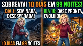 “Entrei no 99 Noites do Roblox sem saber nada… e sobrevivi 10 dias”😬😱