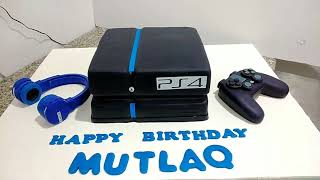 How to make PS4 3D,, Birthday Cake Tutorial