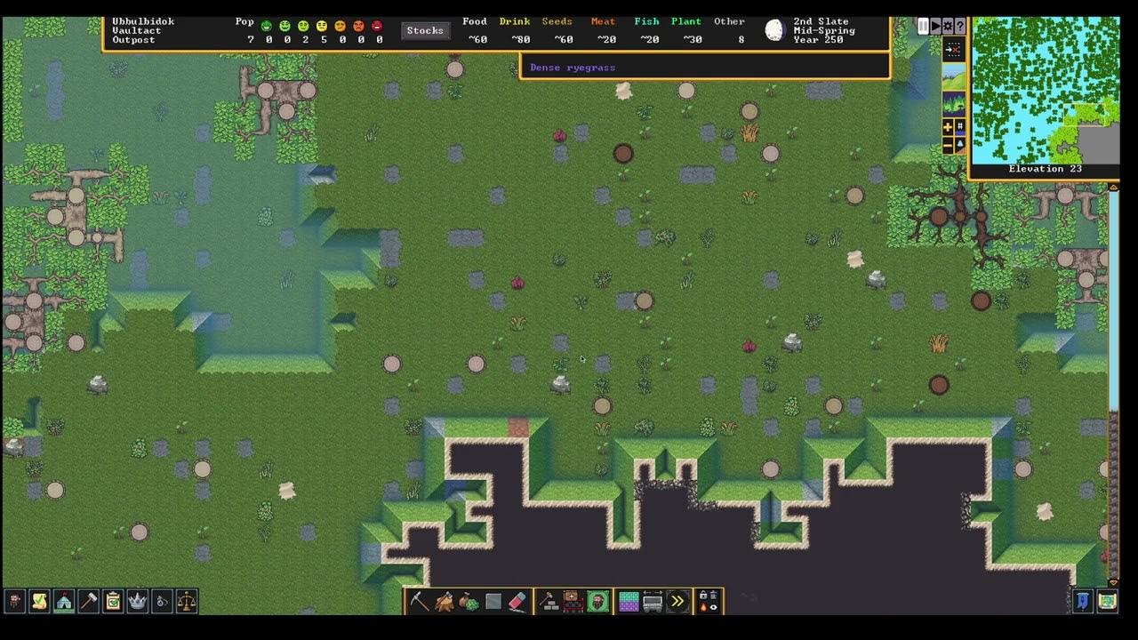 Dwarf Fortress steam version trying to build stairs is impossible YouTube