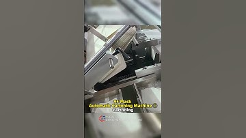 N95 Mask Automatic Cartoning Machine ①Cartoning