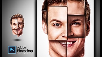 3D Box face Photoshop Speed art By Ju Joy Design Bangla