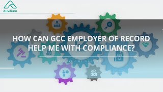 How can GCC Employer of Record help me with compliance?
