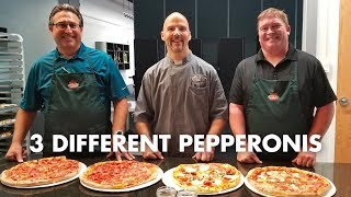 Cup-and-Char vs. Lay-Flat vs. Artisan pepperoni!