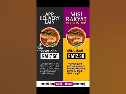 Food Delivery Misi Rakyat #misirakyat Bantuan http://misirakyat.com/id