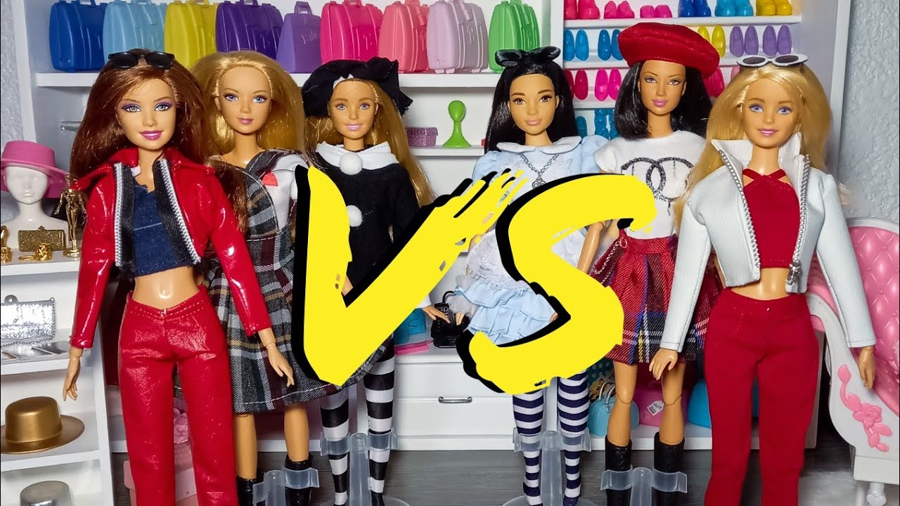 Ropa barata VS Ropa de marca para Barbie. - YouTube